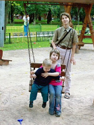 Пикет в защиту Галины Дмитриевой и ее детей